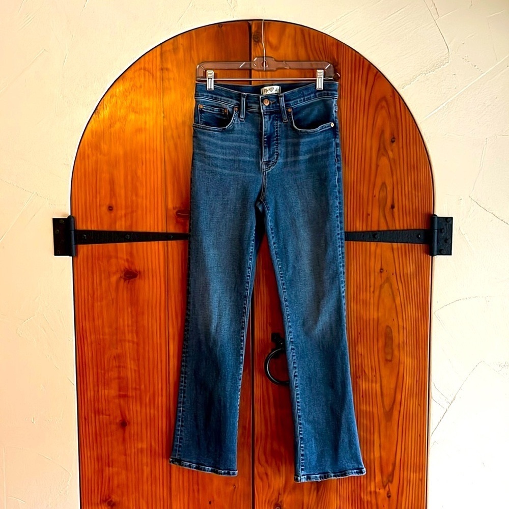 Madewell Tall Kick Out Crop Jean, 27T